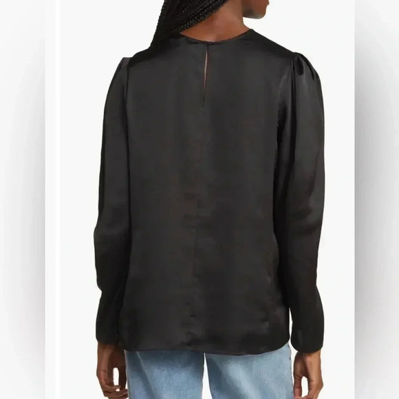 NWOT Frame black blouse size S - Picture 2 of 5